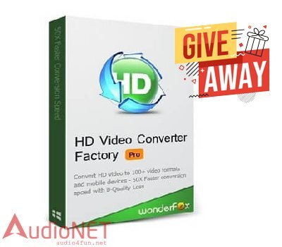 WonderFox HD Video Converter Factory Pro Giveaway